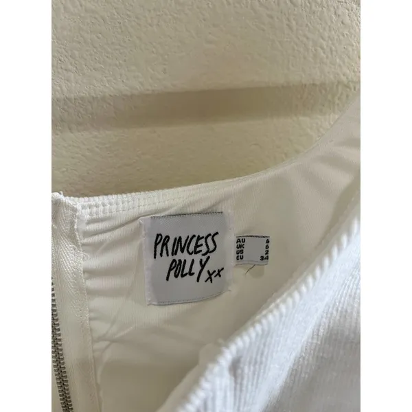 Corset Bone Ribbed Crop Top Size US 2 - Image 2