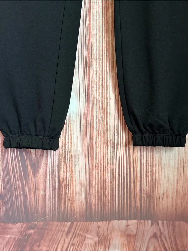 Calvin Klein Reconsidered Comfort Sleepwear Lounge Jogger Black Pants Size XS - Image 6