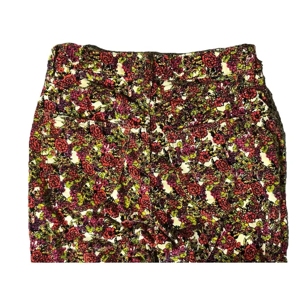 Free People We The Free Women Size 26 Sun Chaser Floral High Rise Corduroy Pants - Image 8