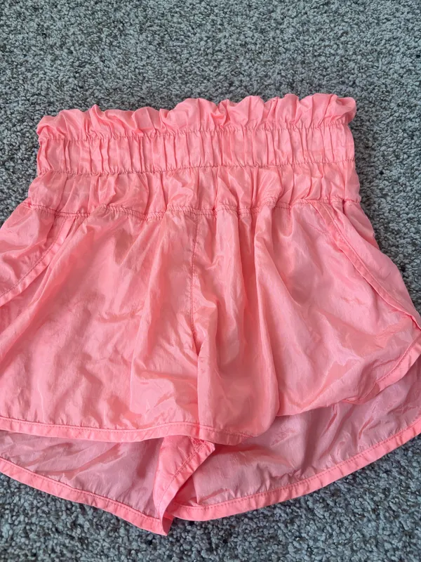 coral free people movement shorts - Image 2