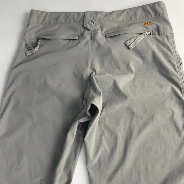 Lucy Capri Pants Athletic‎ Stretch Nylon Gray Women Size XS Cropped Pockets - Image 5