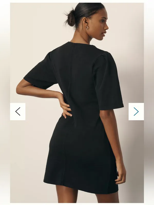Nation LTD Sallie Mini Dress - Size Medium - Black - Image 2