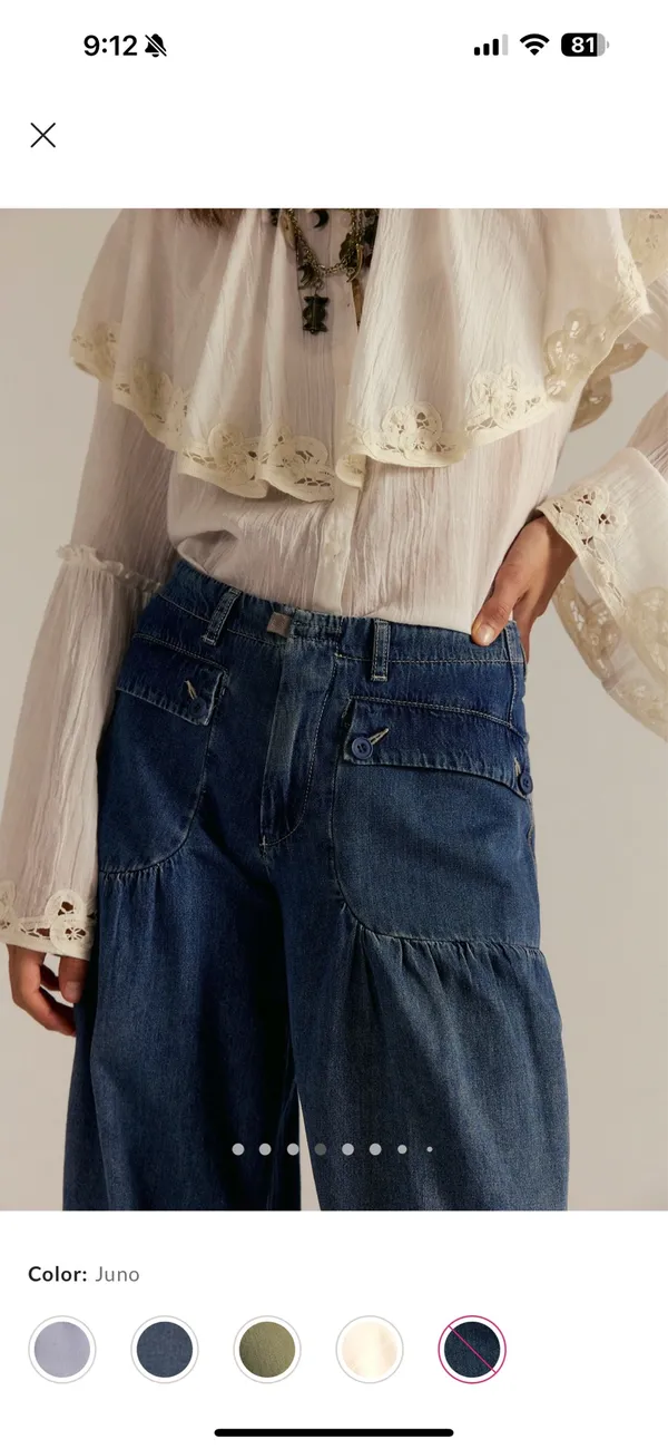 Free People Lotus Balloon Jeans - Image 2
