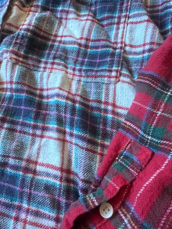 American Eagle 100% cotton plaid flannel size M 🍂 - Image 2
