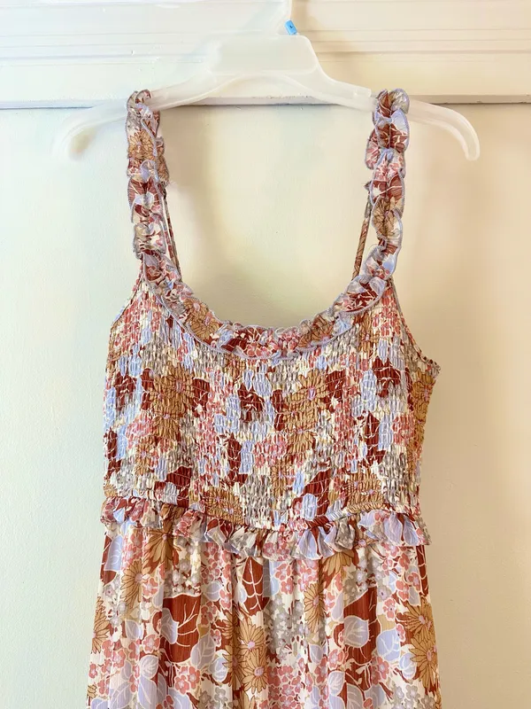 ASTR the Label Floral Smocked Dress - Image 4