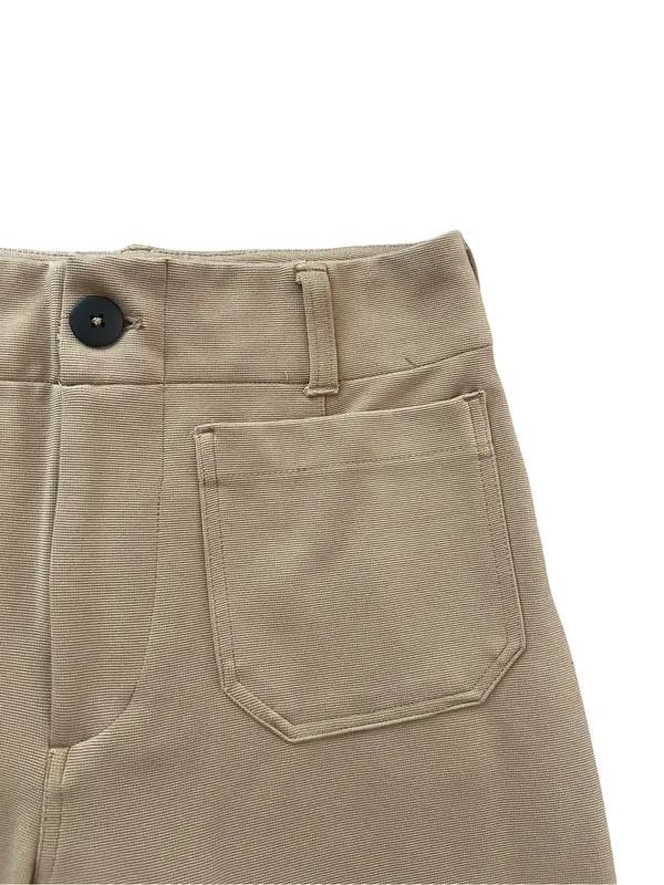 Anthropologie Maeve The Colette Knit Crop Wide-Leg Pants Size 28 True Camel Tan - Image 10