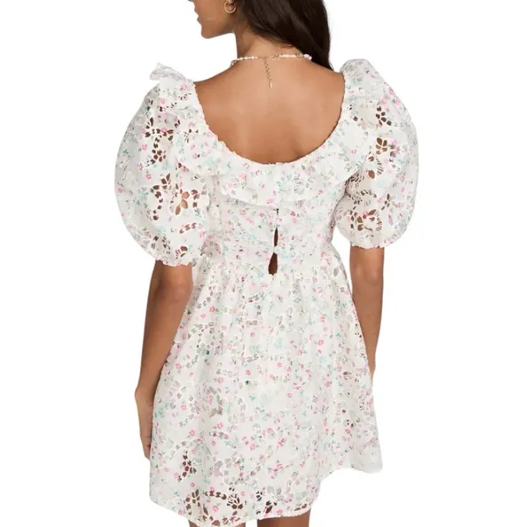 For Love & Lemons For Love and Lemons Women's Magnolia Mini Dress Size Medium - Image 3