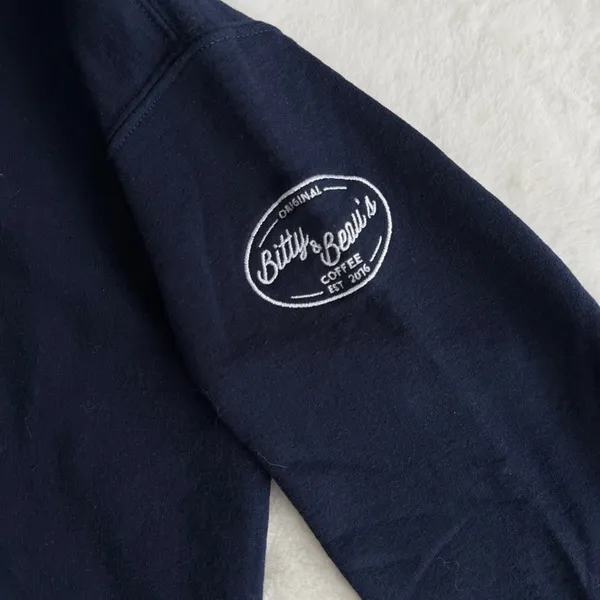 Bitty & Beau’s Coffee Leave Your Doubt At The Door Crewneck Size Medium - Image 4