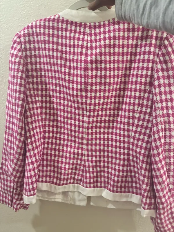 Leslie Fay Suit Pink Vintage Blazer - Image 2