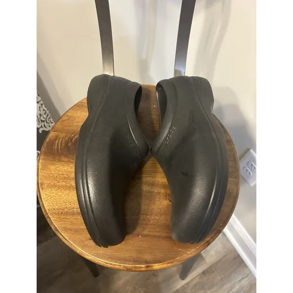 Crocs Dual Comfort Lock Slip On Slip Resistant Clog Black Women 10 Men 8 Unisex - Image 5