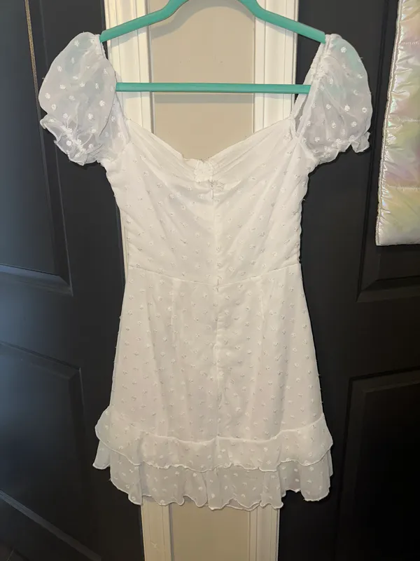 Princess Polly White Mini Dress - Image 2