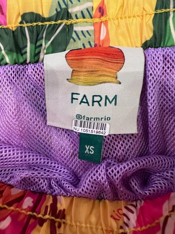 FARM Rio Mixed Scarves Shorts - Image 7