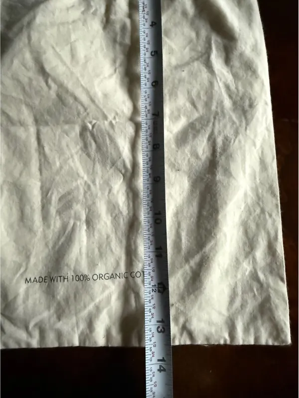 Eileen Fisher Organic Cotton Drawstring Dust Bag - Image 5