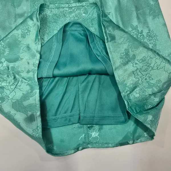 Superdown Andy Mini Dress in Teal XS - Image 7