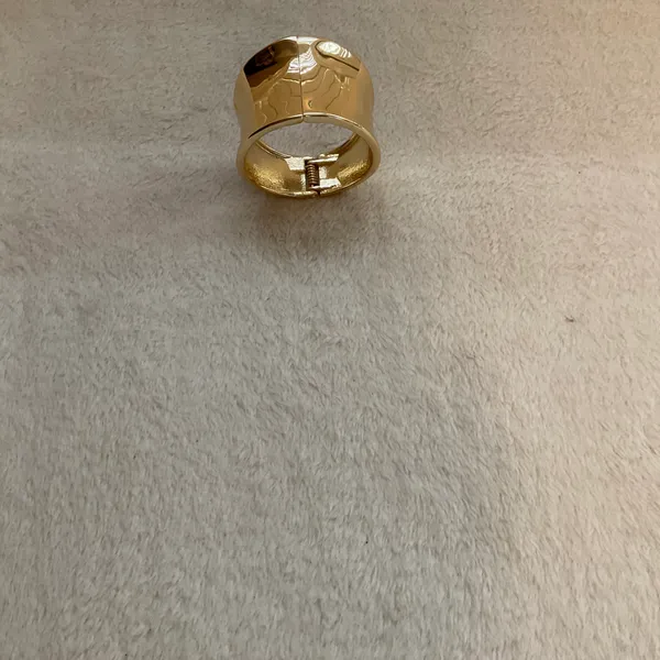Gold Cuff Rustic Cuff - Image 2