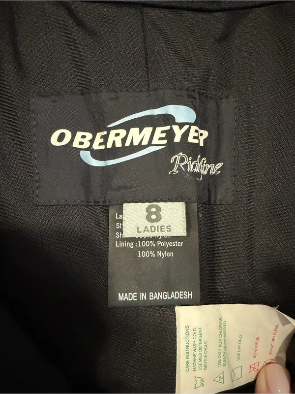 Obermeyer Ridgeline Ski Pants Women’s 8 Black Snowboard Snow Pants Gorpcore Wear - Image 2
