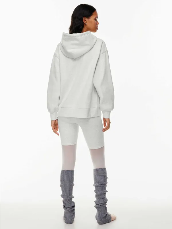 TNA Light Gray Pullover Hoodie Size Small - Image 3