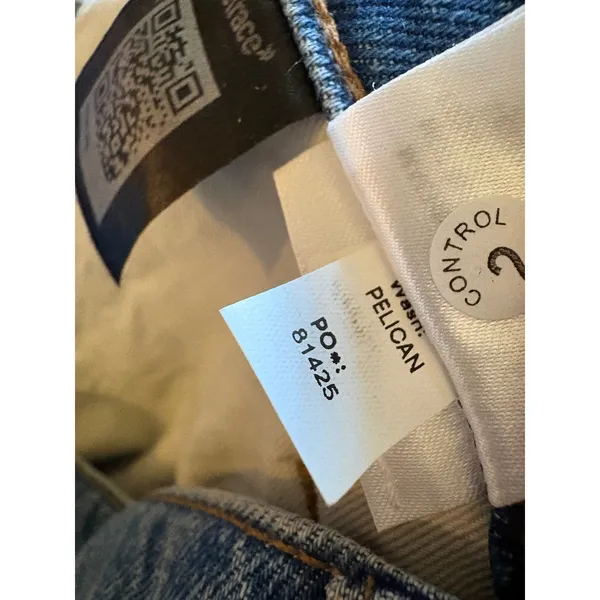 Reformation‎ Val 90s Mid Rise Straight Jeans In Pelican Size 30 - Image 7