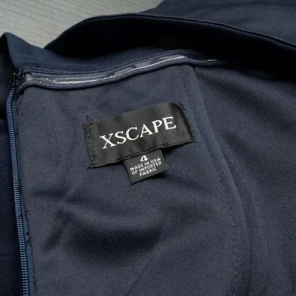 Xscape - Bow Off the Shoulder Scuba‎ Knit Cocktail Dress - Image 11