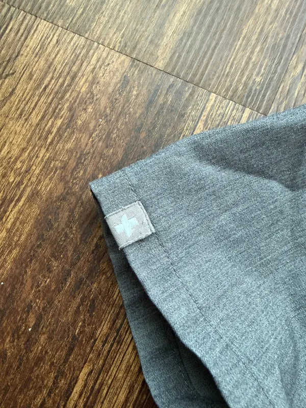 FIGS Women’s Graphite Gray Casma Three Pocket Scrub Top - Size XS - Image 5