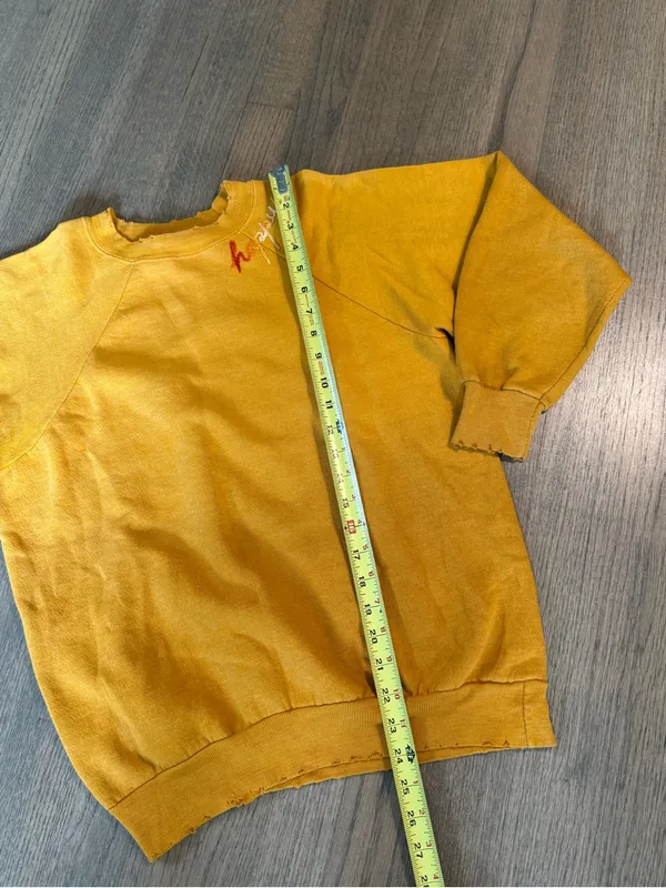 I Stole My Boyfriends Shirt Mustard Yellow Crewneck - Image 3
