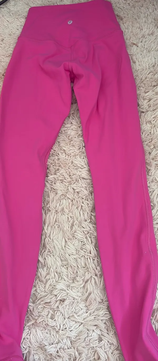 Lululemon Leggings Wunder Under Sonic Pink - Image 2