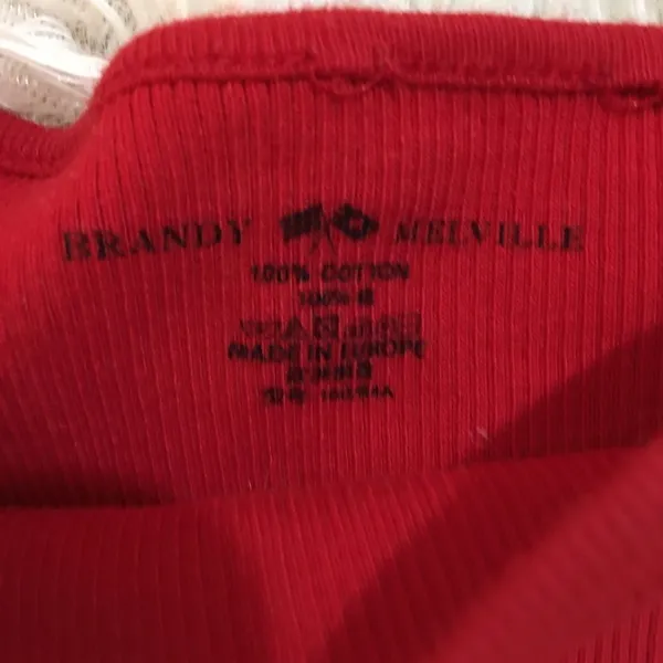 Brandy Melville Crop Ribbed Tank Top‎ - Image 4