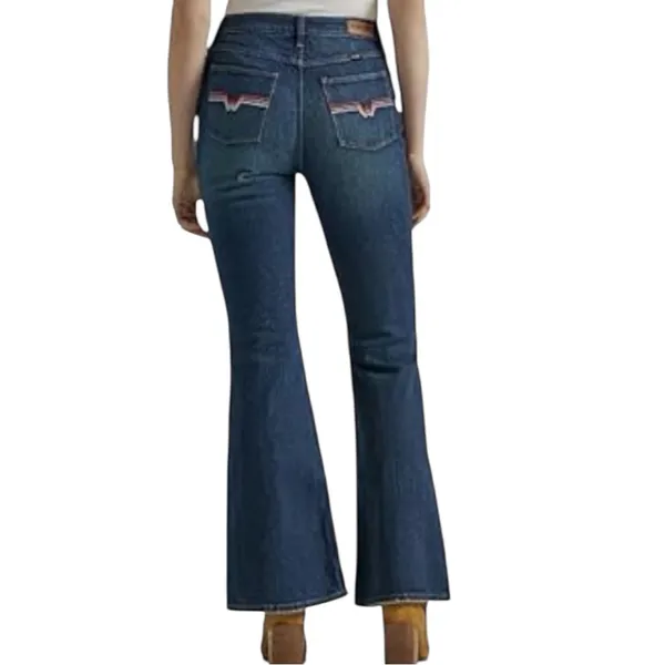Wrangler Women’s NWT Flare/Bootcut Jeans Dark Wash Size 10 (30x32) Stretch - Image 2