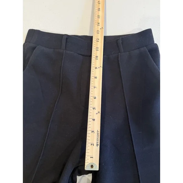 NEW OGL Pants Small Black Wide Leg Stretch Office Minimal Quiet Luxury Travel - Image 6