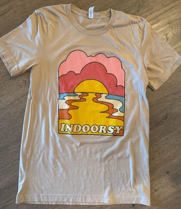 Outdoorsy Graphic Tee Friday + Saturday Medium - Image 3