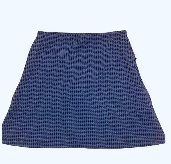 NWT Smashing Golf & Tennis Black Blue Houndstooth Skort Compression Slimming M - Image 2