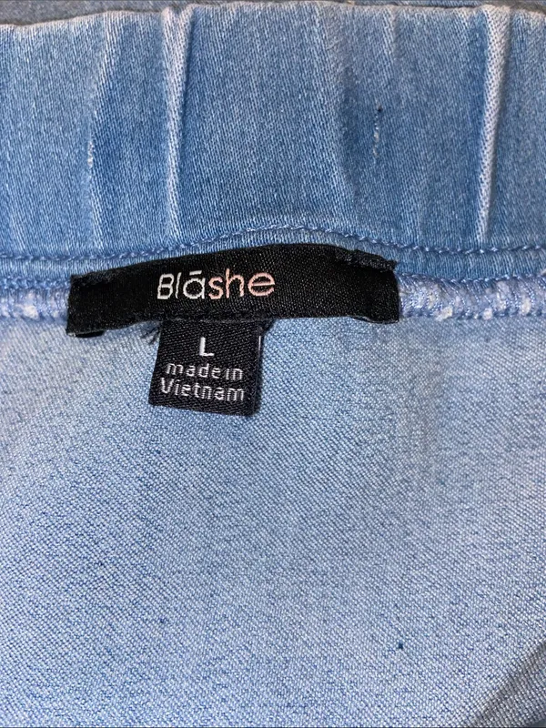 Blashe elastic waist denim skirt size large - Image 3