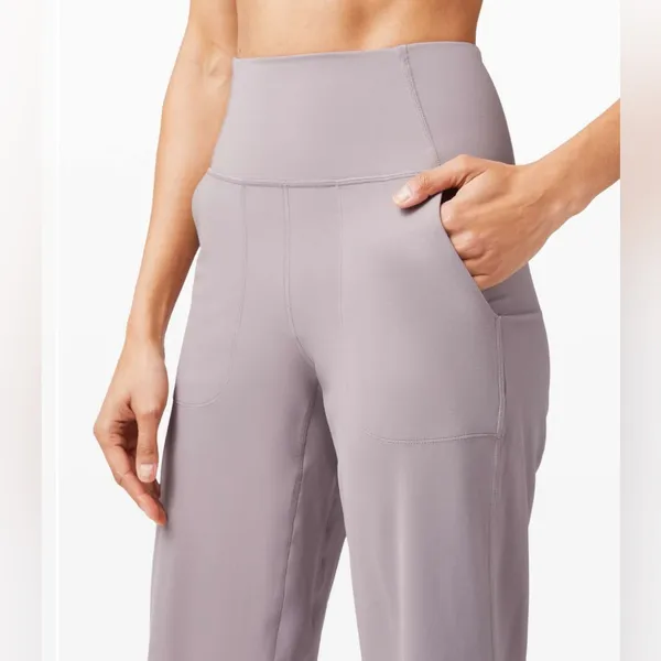 Lululemon Align Wide Leg Pants w/ 23” inseam- Like New - Image 2
