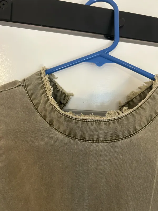 Green high neck tank - Image 2
