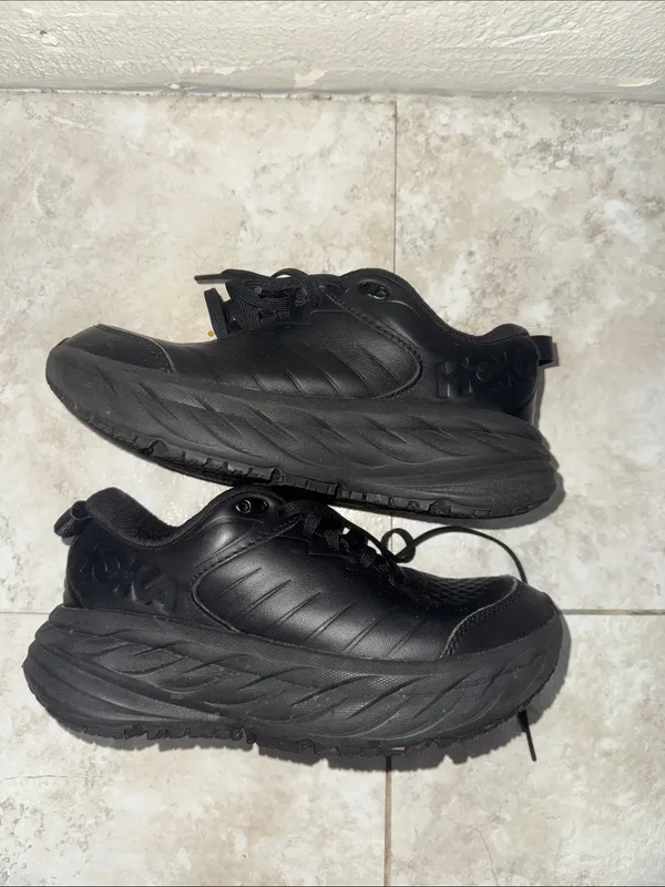 Hoka One One Women's All-Black Athletic Trainers - Image 5