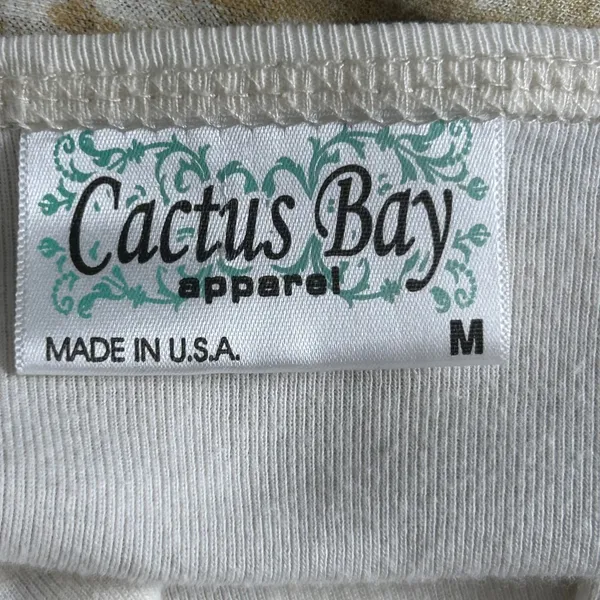 Cactus Bay Vintage‎ Y2K Top Cream Medium - Image 6
