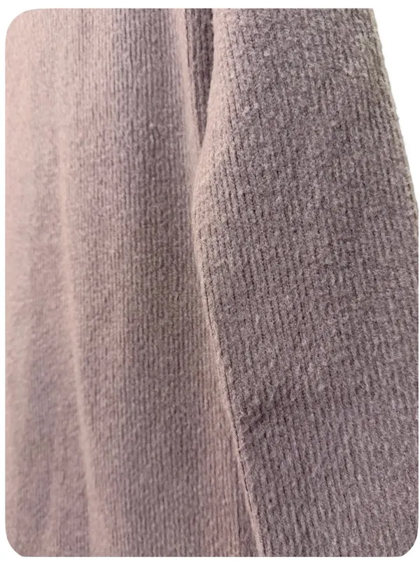 Lulus Women’s Alaina Dusty Lavender Long Sleeve Turtleneck Sweater Dress Size S - Image 11