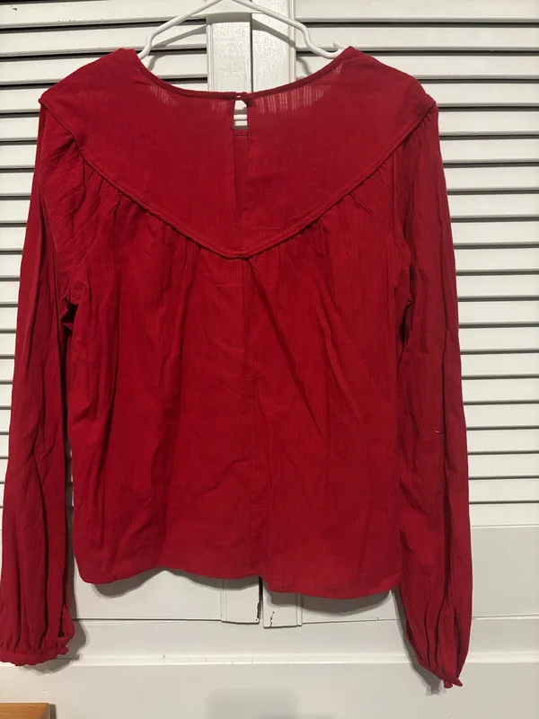 Universal Thread Red Top Long Sleeve - Image 2