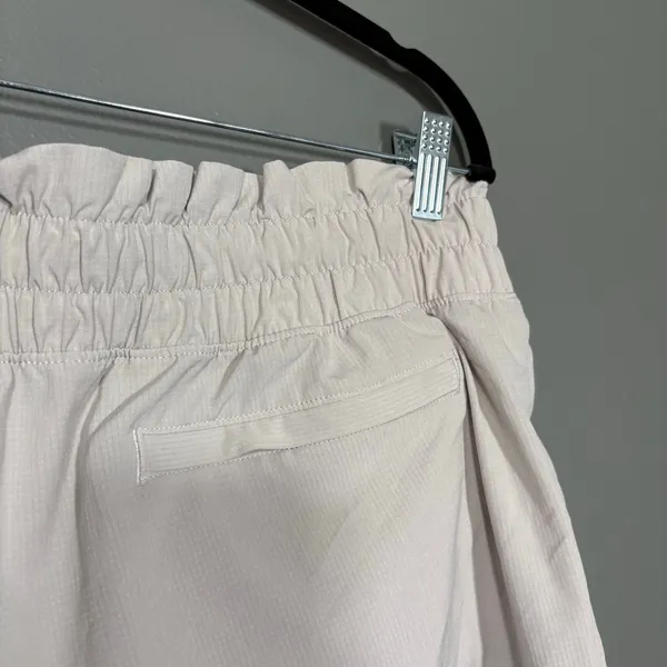 FLX Athletic Gym Shorts Light Gray Elastic Waist Athleisure - Women's size XL - Image 6