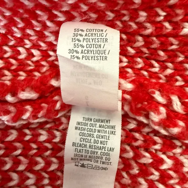 Aerie Christmas Fair Isle‎ Quarter Zip Chunky Knit Sweater - Image 7