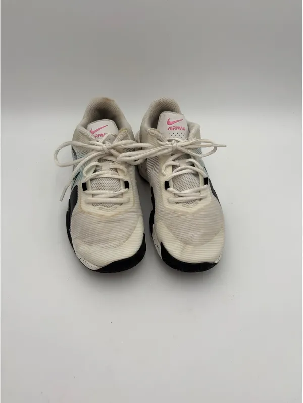 Nike Air Max Women's Sneakers Size 8 White Black Pink Running Casual Shoes - Image 2