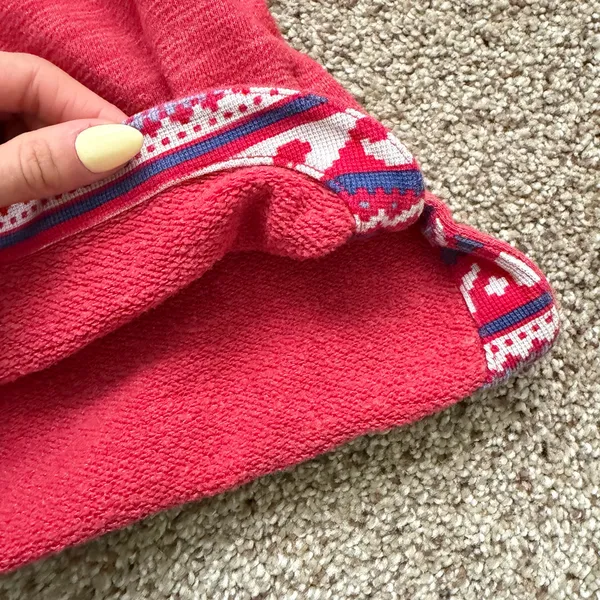 Vineyard Vines Women’s Pink Whale Fair Isle Pullover  - Image 8