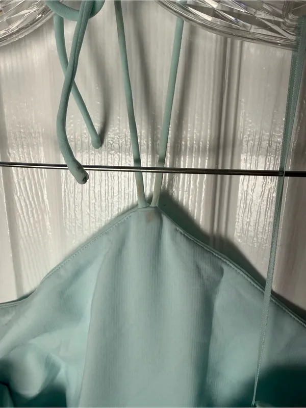 Amanda Uprichard Alessandra Maxi Dress in Celadon M - Image 8