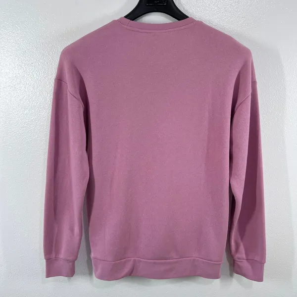 Harry Potter Hogwarts Floral Crest Mauve Purple‎ Sweatshirt Wizarding World SM - Image 2