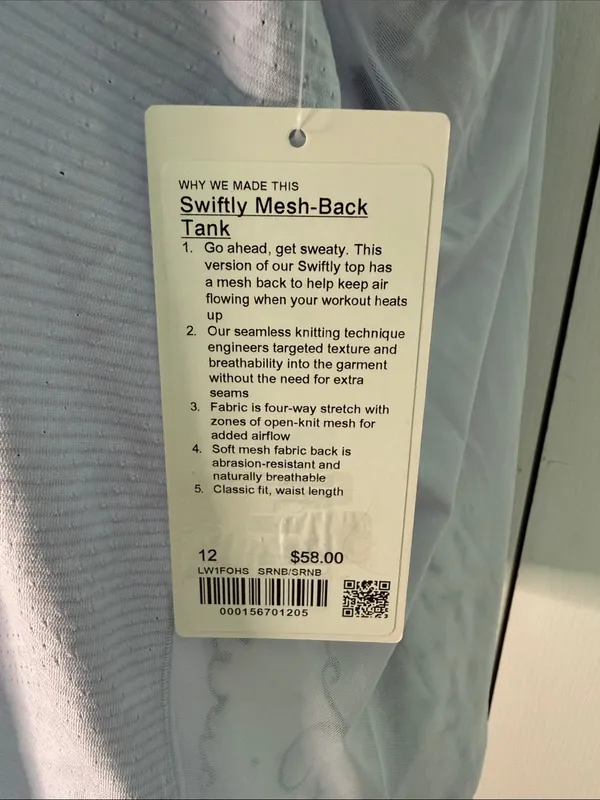 lululemon athletica Light Lavender Racerback Tank - Image 2