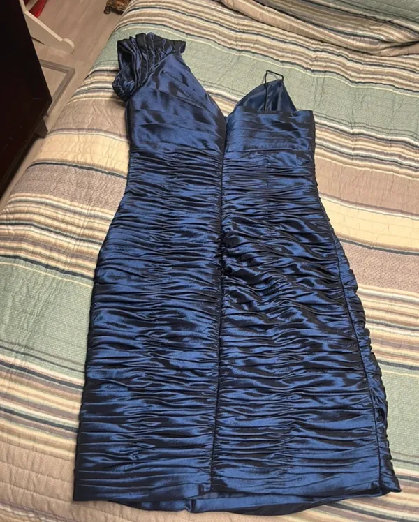 Prom dress Blue Size 6 - Image 5