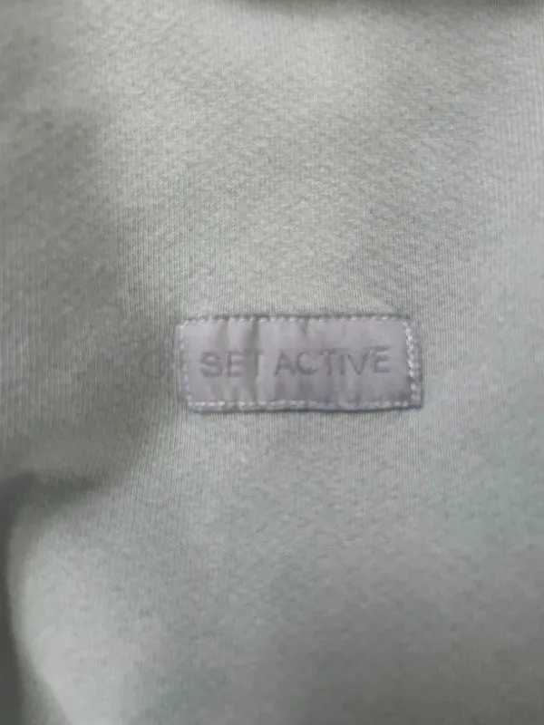 SET ACTIVE HALF ZIP SWEATSHIRT SIZE S! - Image 4