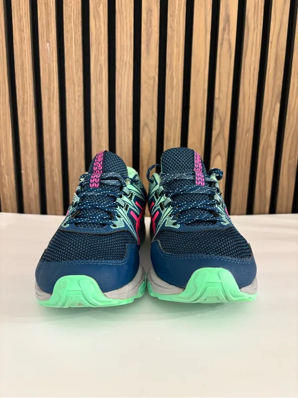 ASICS GEL-VENTURE 8 Trail Running Tennis Shoes Womens Size 6.5 Blue Pink Teal - Image 5