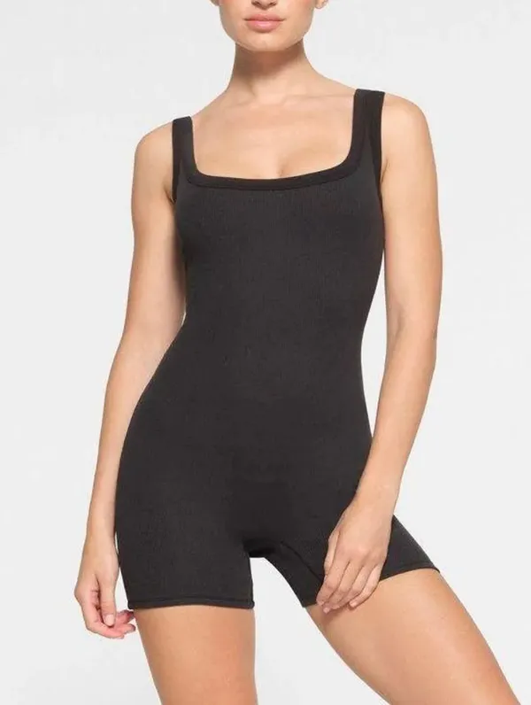 SKIMS Cotton Rib Onesie S - Image 6