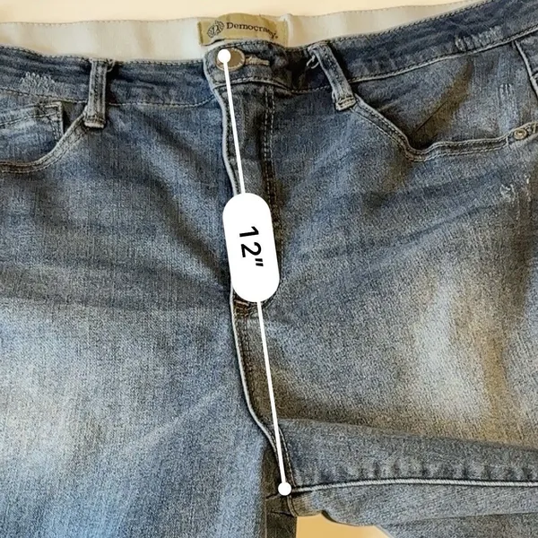 Democracy Light Wash Denim Jeans Women's Size 16 Ab Technology Style B2278N3XHXX - Image 9